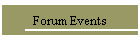 Forum Events